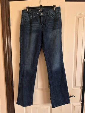 Lucky Brand Women's Dark Wash Straight-Leg Jeans - Blue (long inseam)